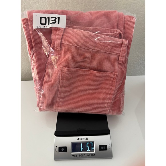 NEW J.Crew Vintage Flare Pant in Corduroy Pink Size 28 - Picture 5 of 5